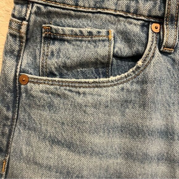 BLANK NYC “The Baxter” Distressed Rib Cage Straight Leg Jeans Size 29 “Over It” - Picture 8 of 16